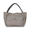 Day Gw Woolen Check Sm Shopper - Forest Night
