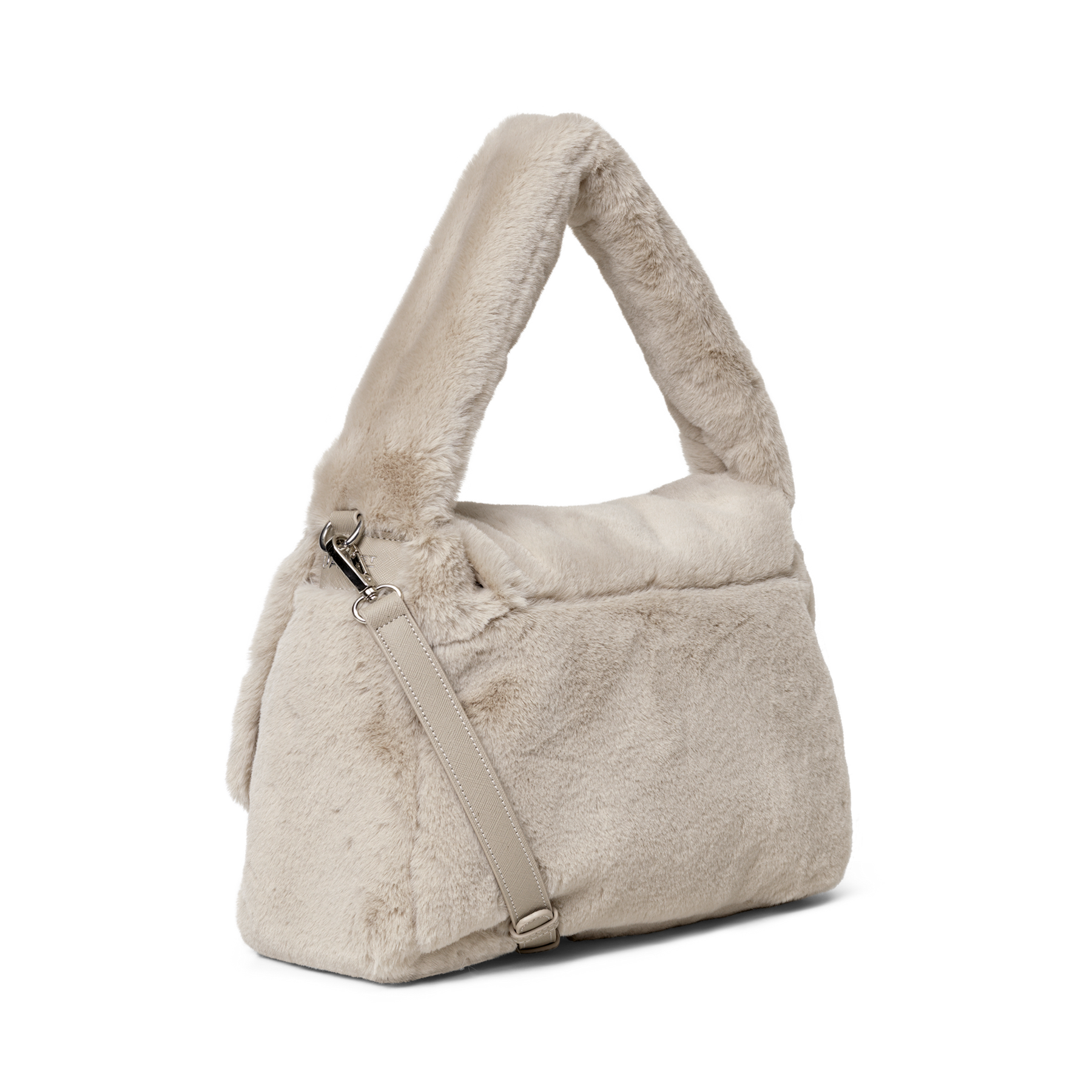 Day Fluffy Fur Handy Big - Rose Tint