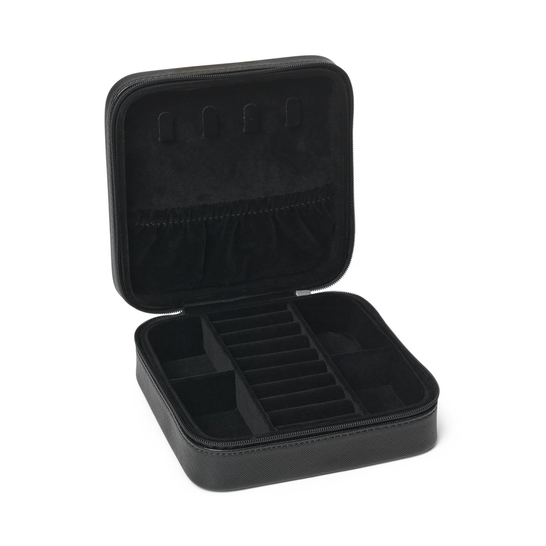 Day Touch Jewelry Zip Square Big - Black