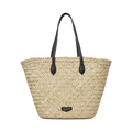 Day Refined Straw Basket - Moonlight Beige