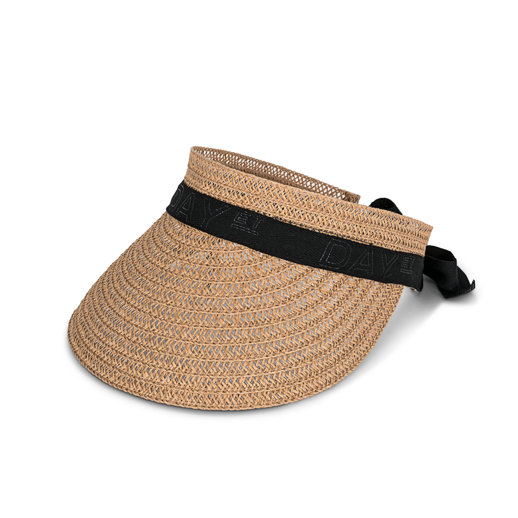 Day Straw Visor I - Moonlight Beige