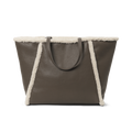 Day Faux Shearling Tote - Major Brown