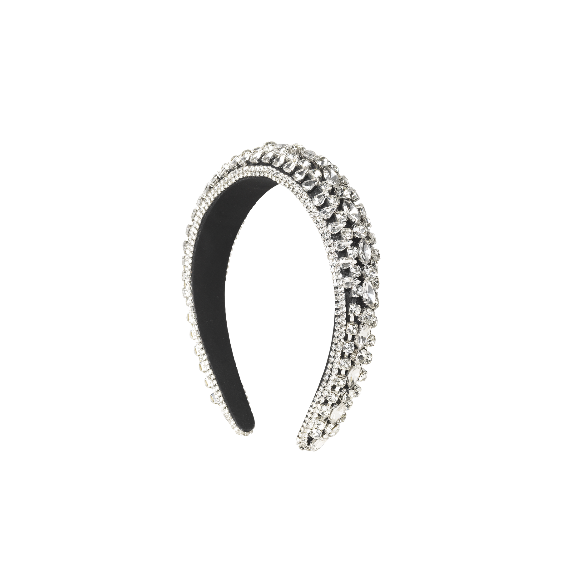 Day Crystal Hair Band - Silver