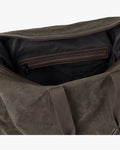 Day Waxed Cotton Holdall Bag - Tarmac