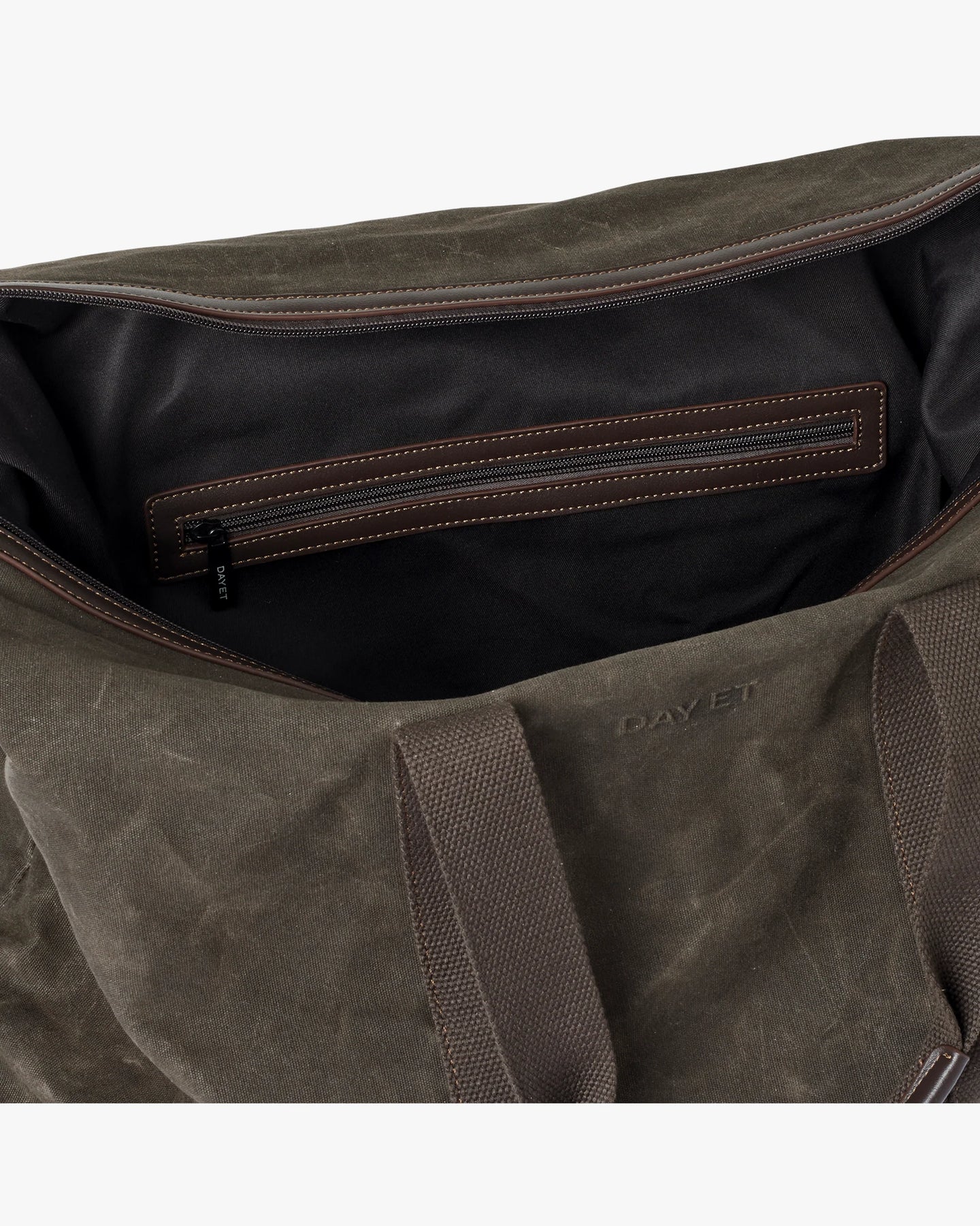 Day Waxed Cotton Holdall Bag - Tarmac