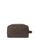 Day Waxed Cotton Washbag - Tarmac