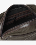 Day Waxed Cotton Washbag - Tarmac