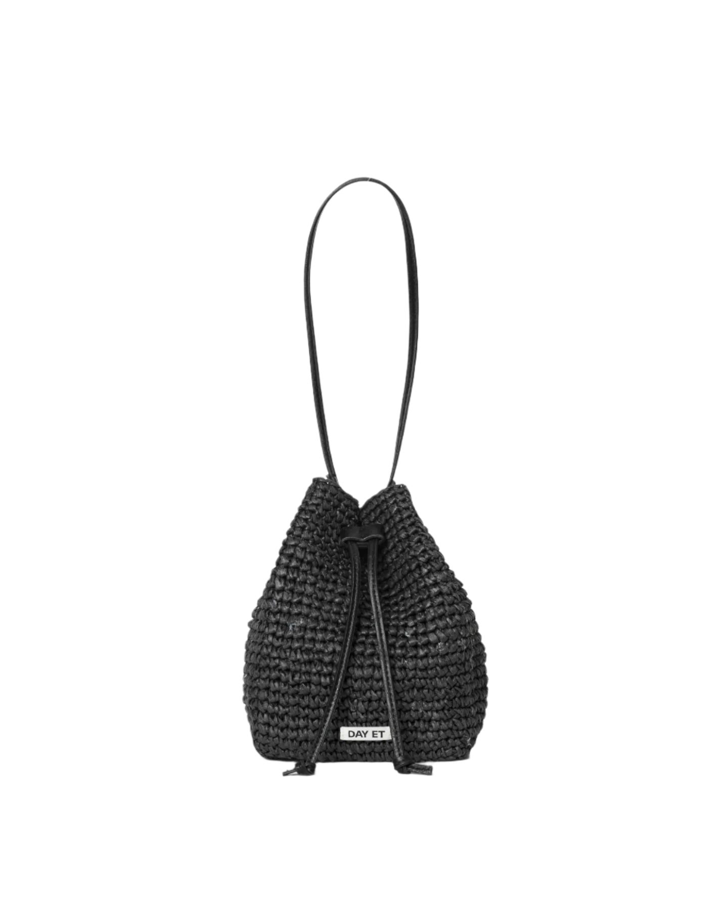 Day Straw Bucket - Svart