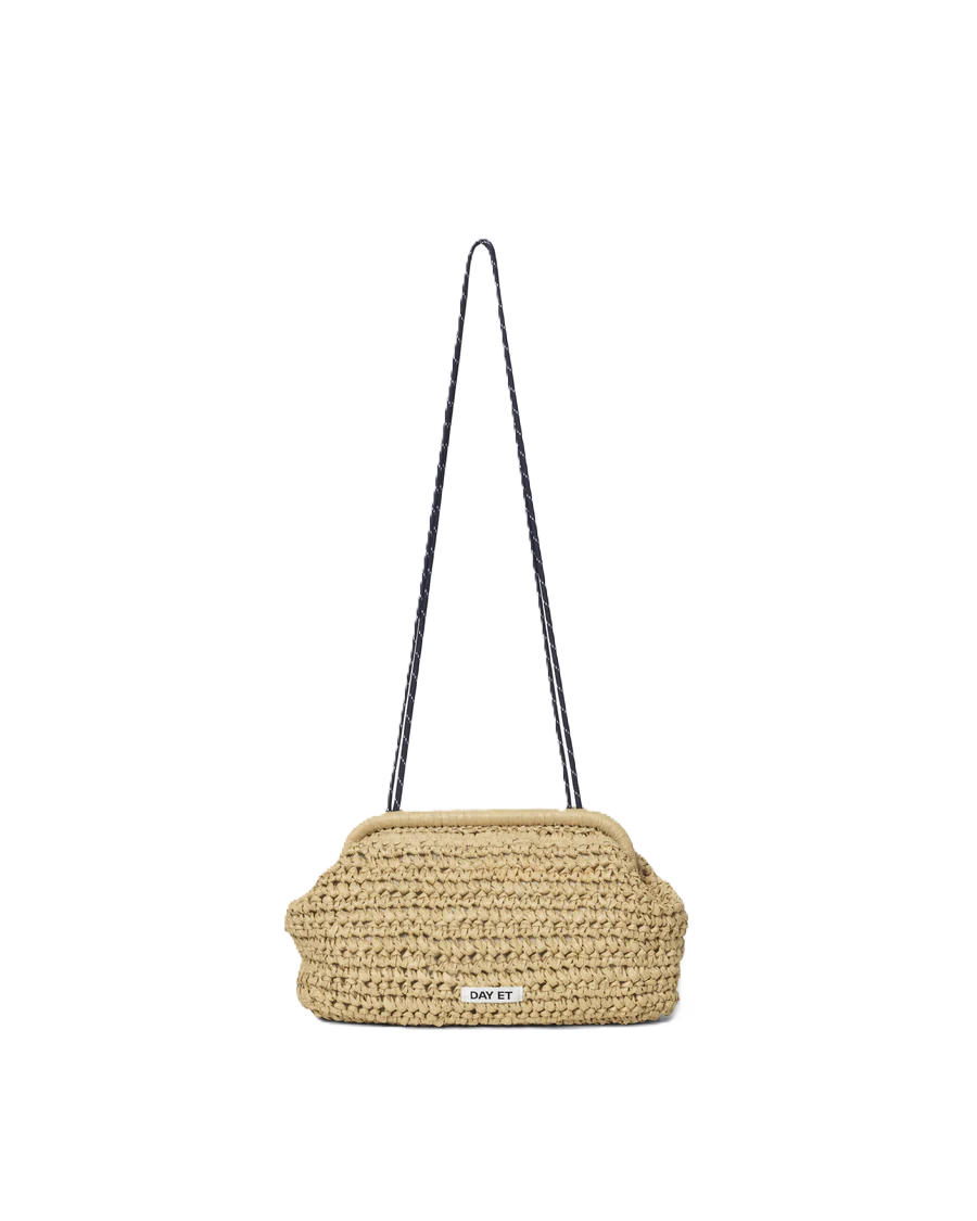 Day Crochet Clutch - Coriander Beige
