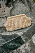 Day Crochet Clutch - Coriander Beige