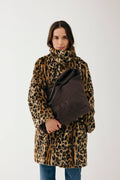 Day Woolen Tote - Chokladmelerad