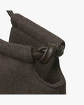 Day Woolen Tote - Chokladmelerad