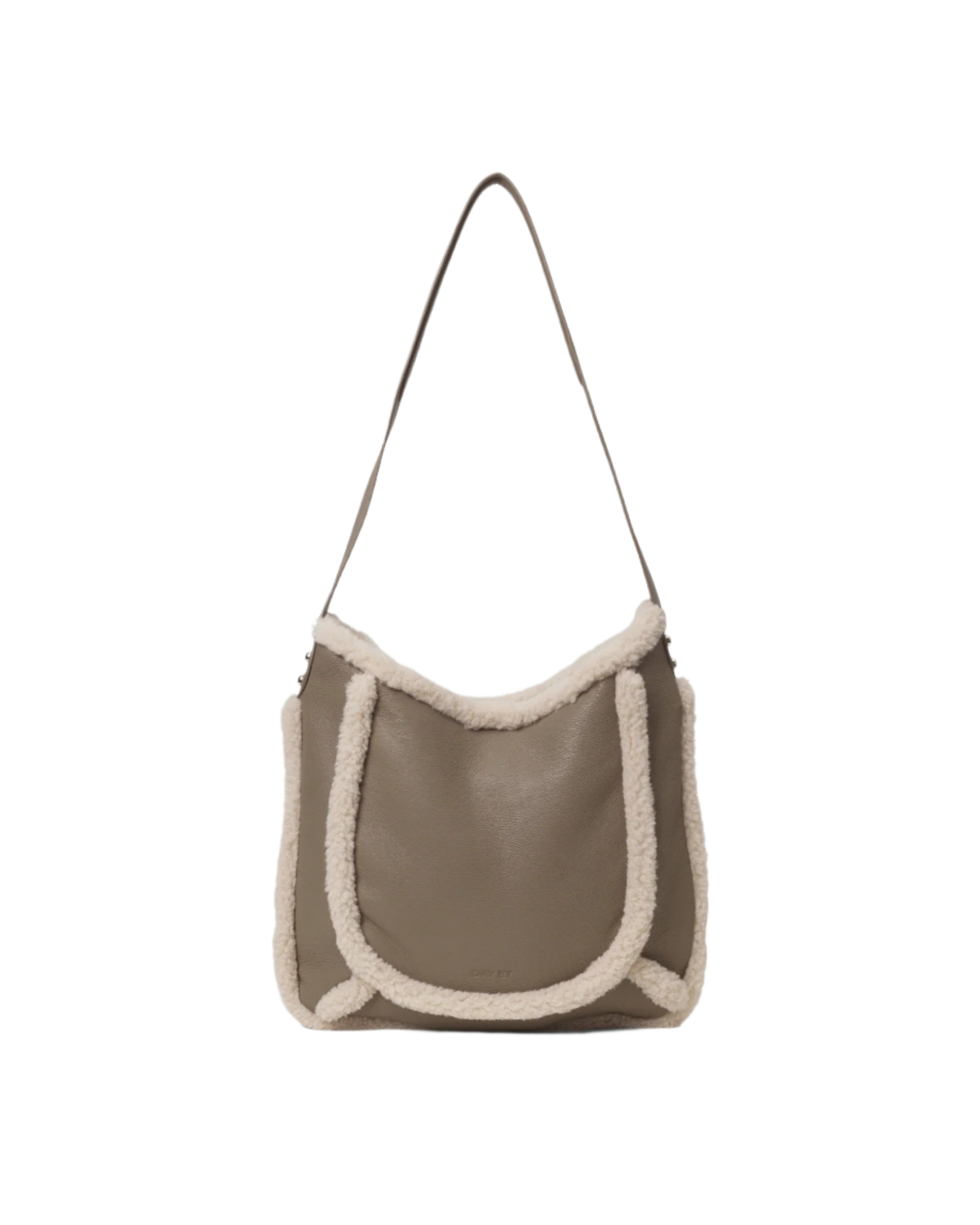 Day Faux Shearling Shoulder - Brindle