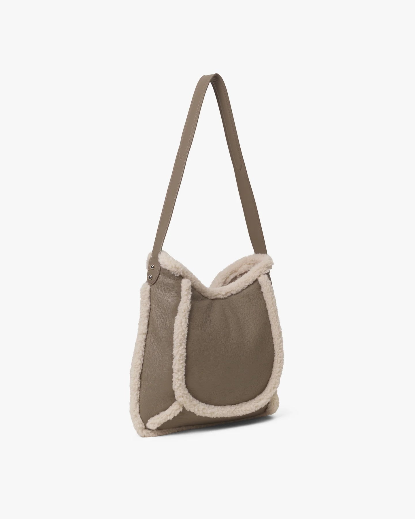 Day Faux Shearling Shoulder - Brindle