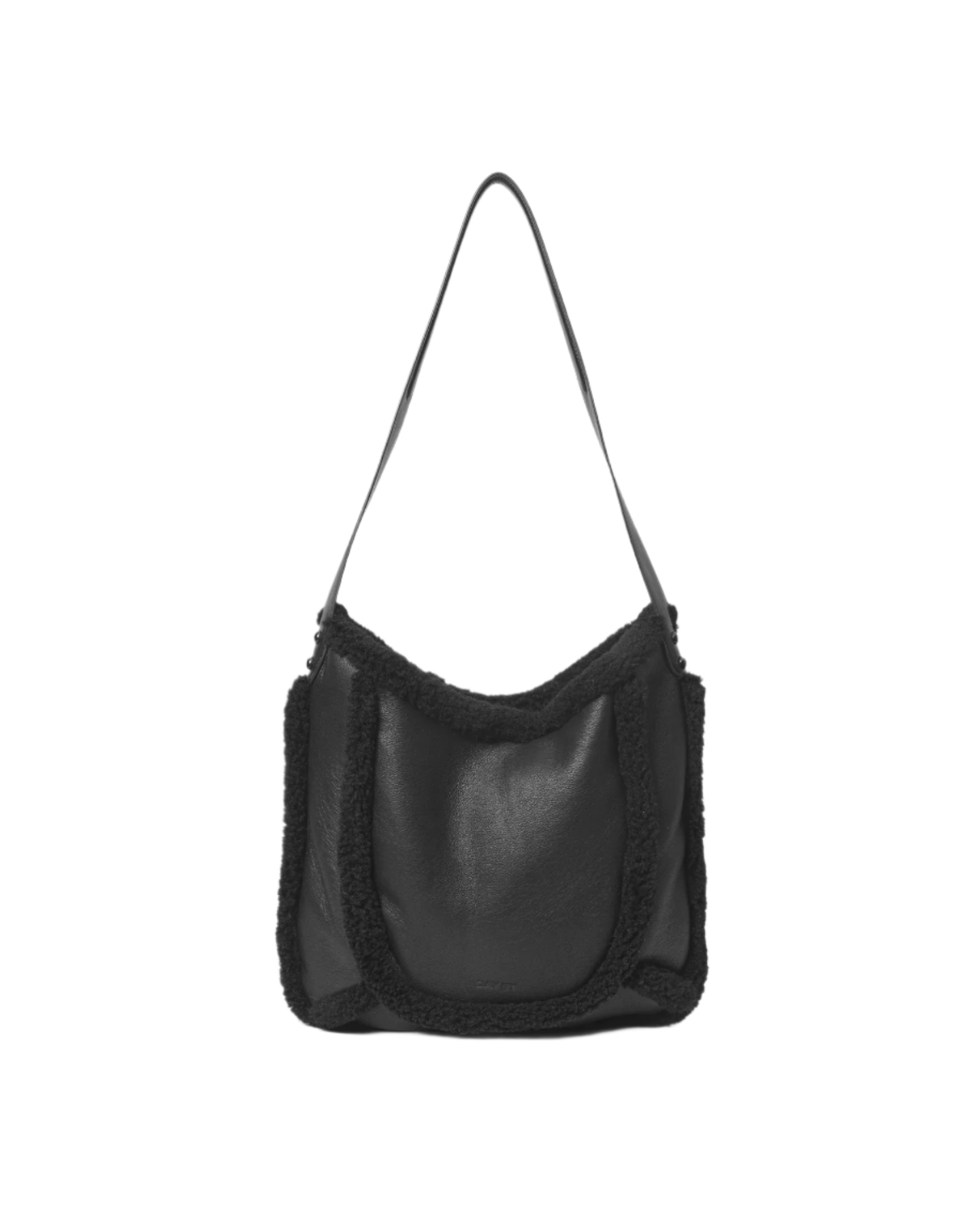 Day Faux Shearling Shoulder - Svart