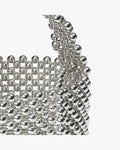 Day Beaded Chrome Handbag - Silver