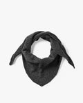 Day Merino Knit Tri Scarf - Dark Grey Mel
