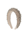 Day Beaded Chrome Diadem - Silver