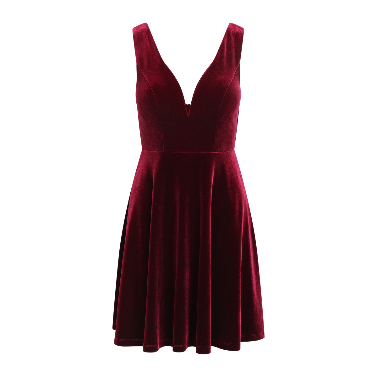 Ginza Dress - Burgundy
