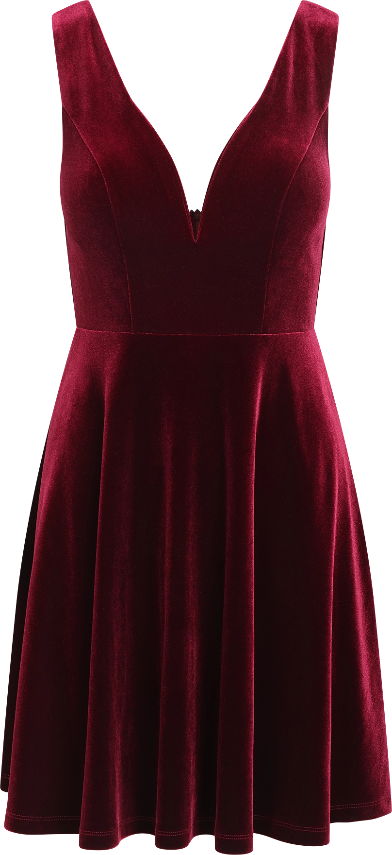 Ginza Dress - Burgundy