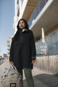 Mode 3L Poncho - Sort