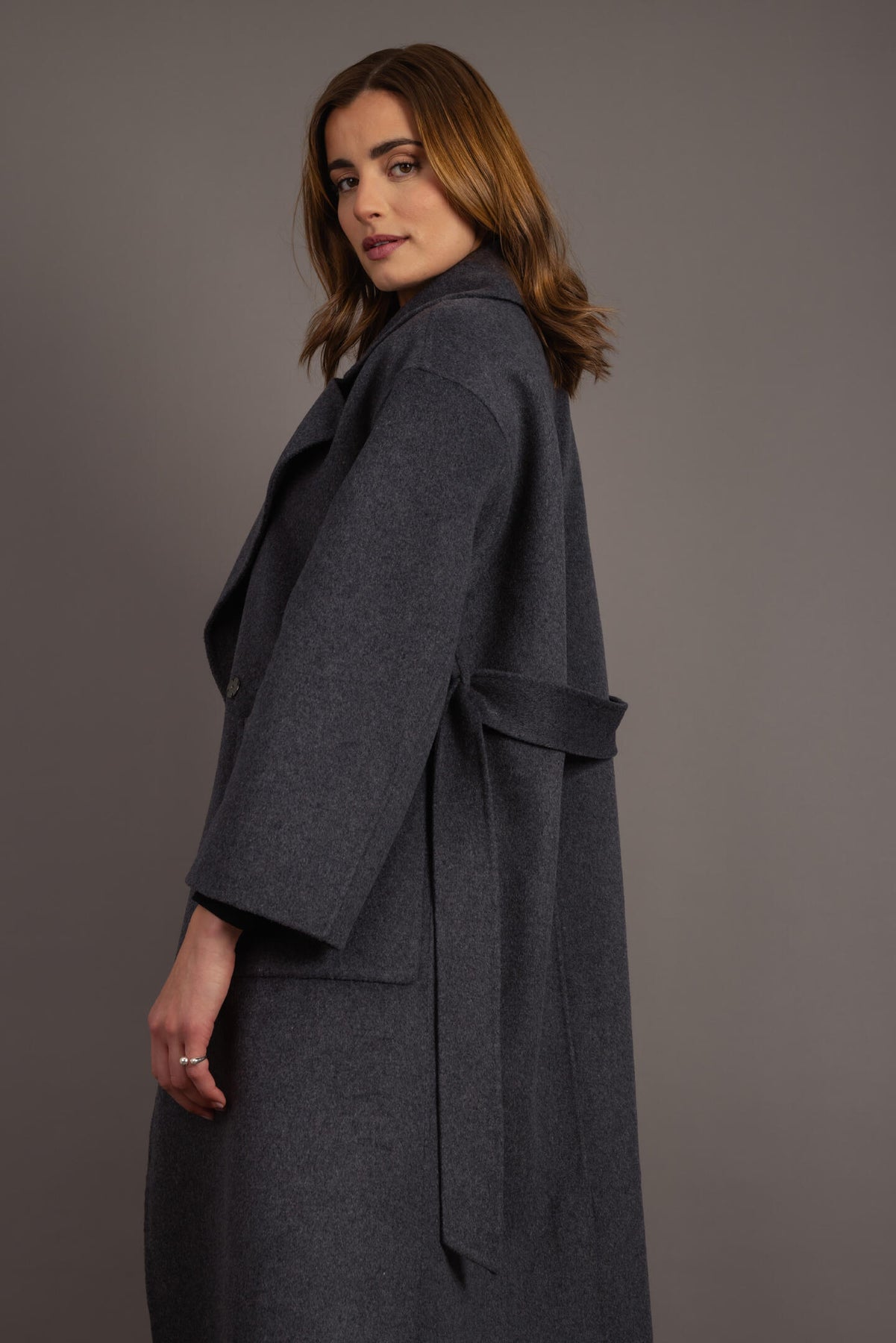 Ulla Coat - Charcoal