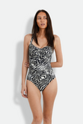 Zebra Potenza Swimsuit - Offwhite/Black