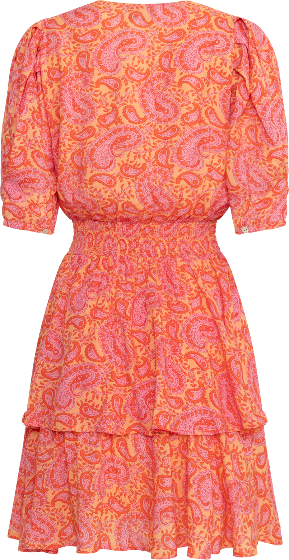 Jade Viscose Dress - Korall