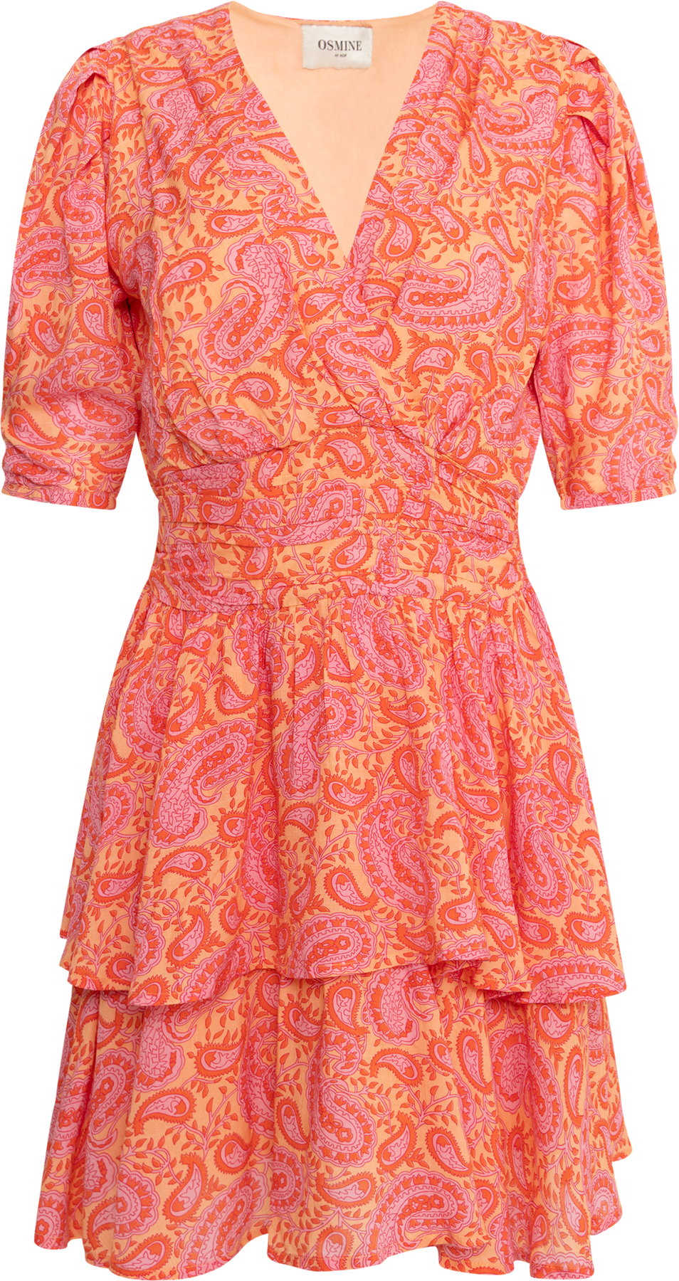 Jade Viscose Dress - Korall
