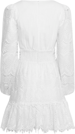 Lani Lace Mini Dress - White