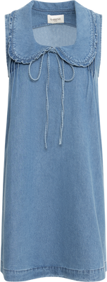 Hedda Denim Mini Dress - Blue