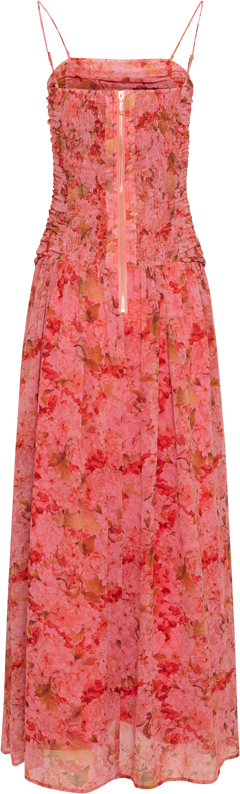 Dagmar Flowy Bandeau Dress - Pink