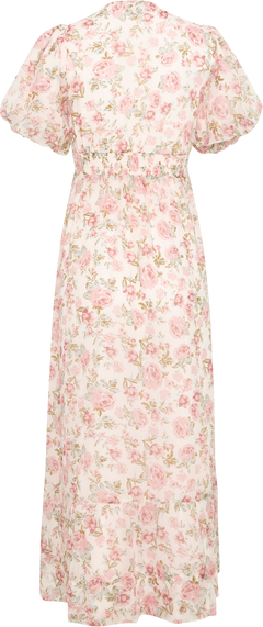 Nordalill Flower Maxi Dress - Pink Floral