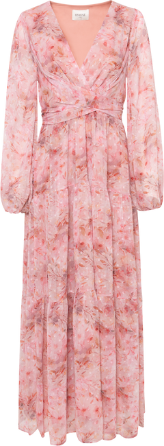 Hedvig Chiffon Maxi Dress - Pink Floral