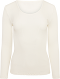Elini Silk Cotton Long Sleeve - Off White