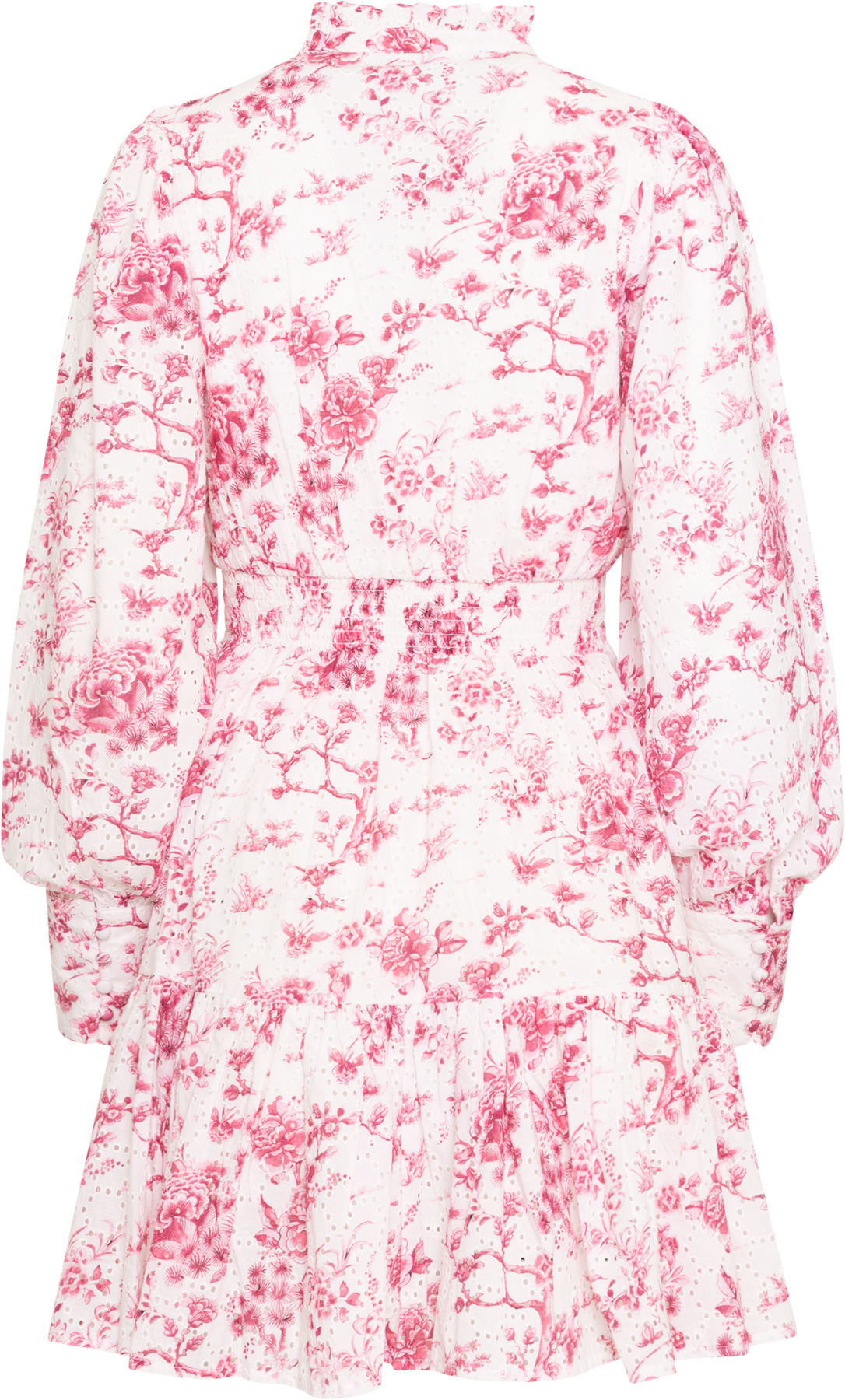 Liv Porcelain B Anglaise Klänning - Mörkrosa