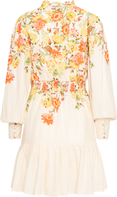 Liv Floral Linen Dress - Multi