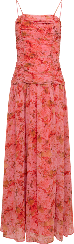Dagmar Flowy Bandeau Dress - Pink