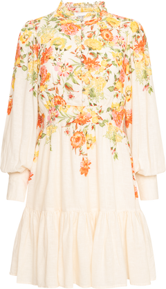 Liv Floral Linen Dress - Multi