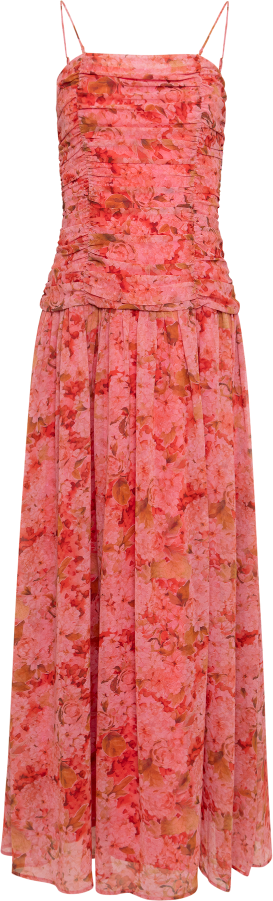 Dagmar Flowy Bandeau Klänning - Rosa