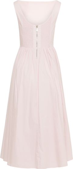 Elva Cotton Poplin Dress - Light Pink