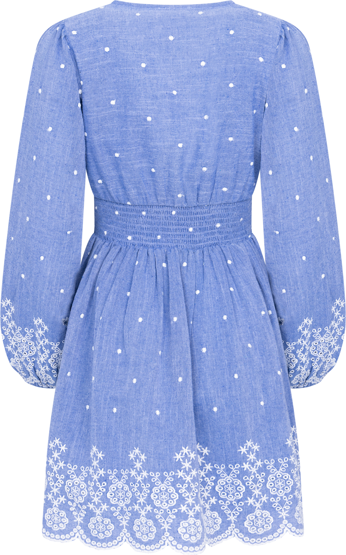 Runa Chambray Miniklänning - Blå