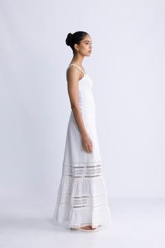 Yascarmen Hw Long Skirt S. - Star White