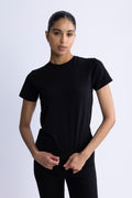 Wmn T-Shirt 220G - Svart