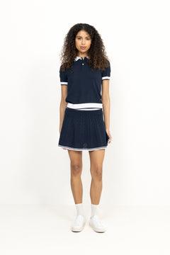 Polly Pointelle Polo - Jl Navy