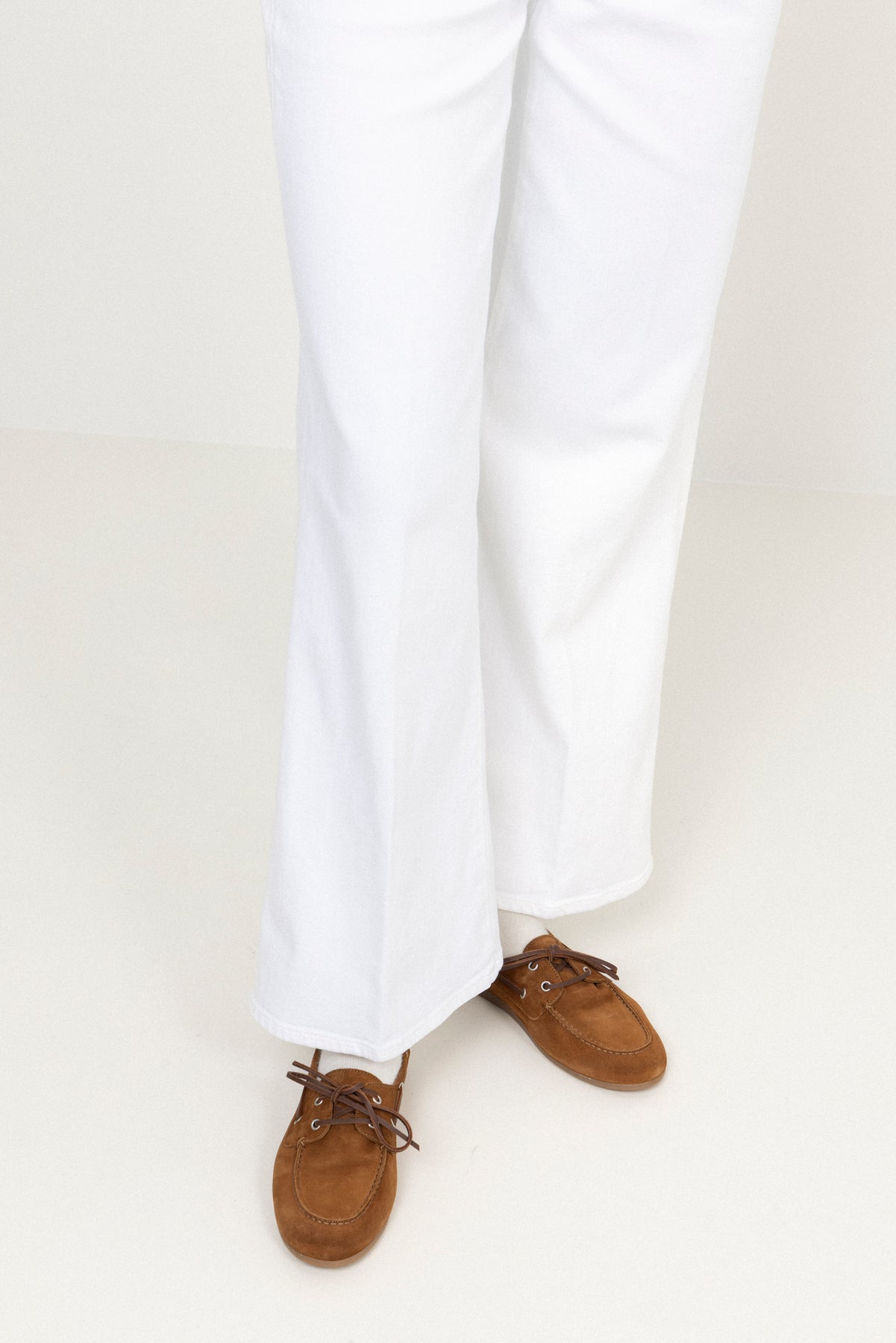 Daisy Boat Shoe - Cognac Suede