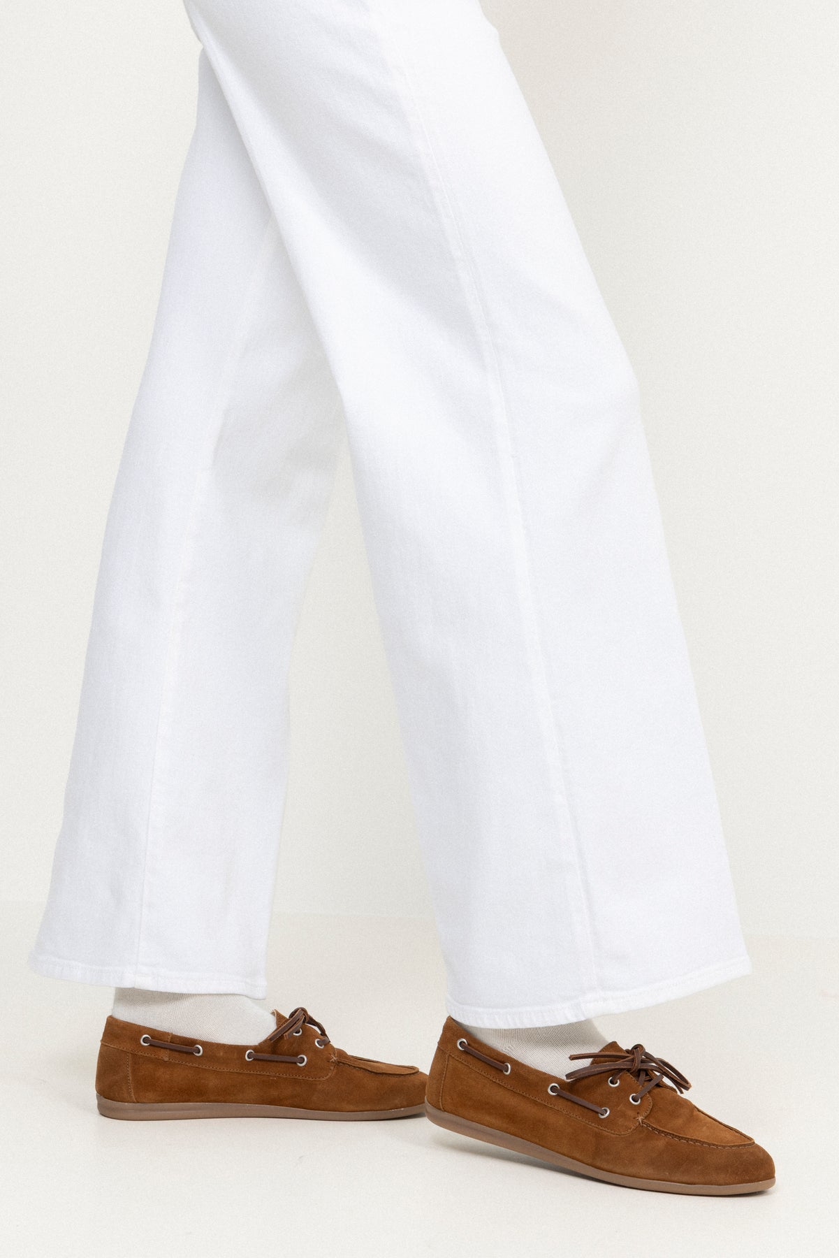 Daisy Boat Shoe - Cognac Suede