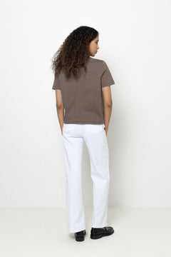 Essential Ss Boxy Tee Noos - Chocolate Chip
