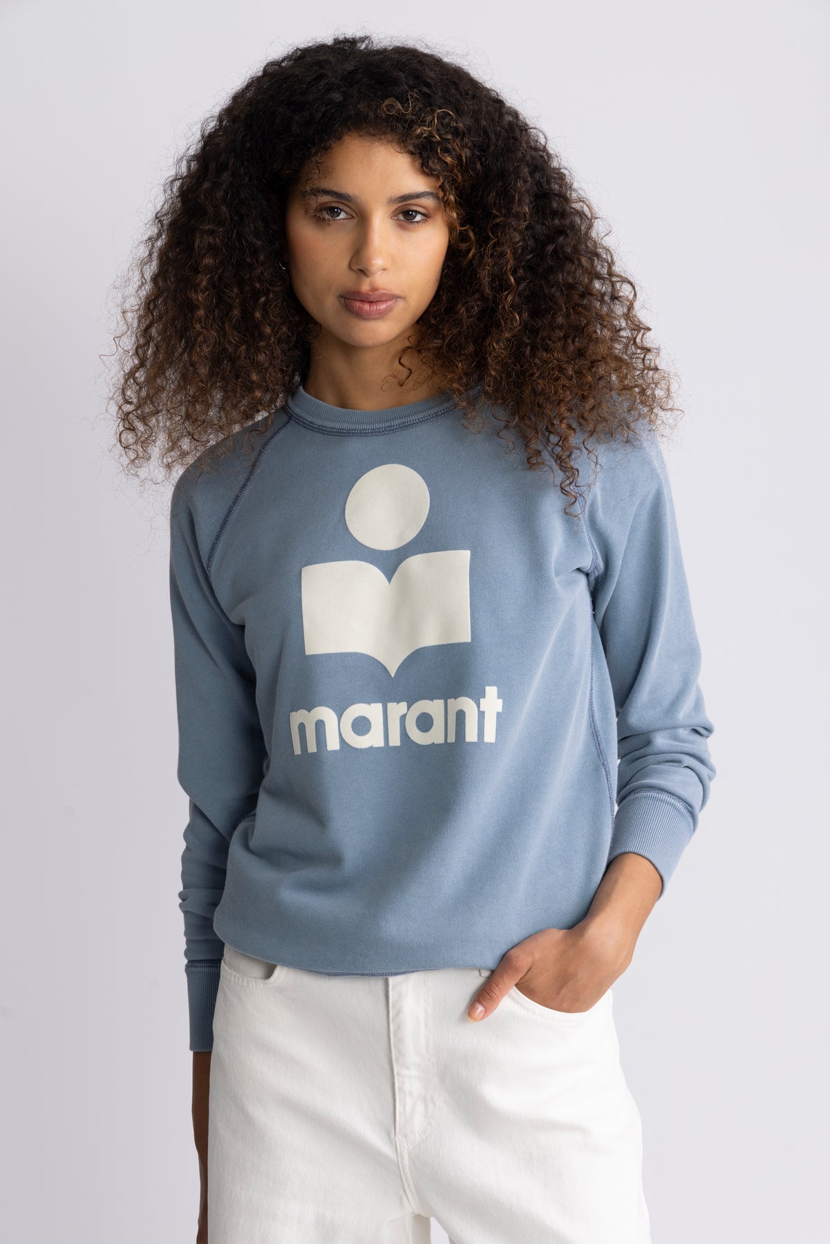 Millyny - Slate Blue/Ecru