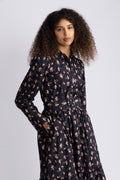 Poplin Shirt Dress - Petals